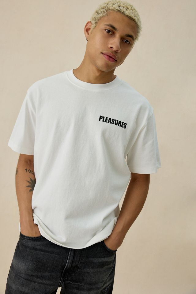 PLEASURES Impact Graphic Heavyweight Tee #1