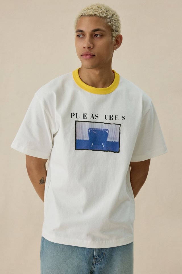 PLEASURES X Talking Heads Graphic Ringer Tee #1