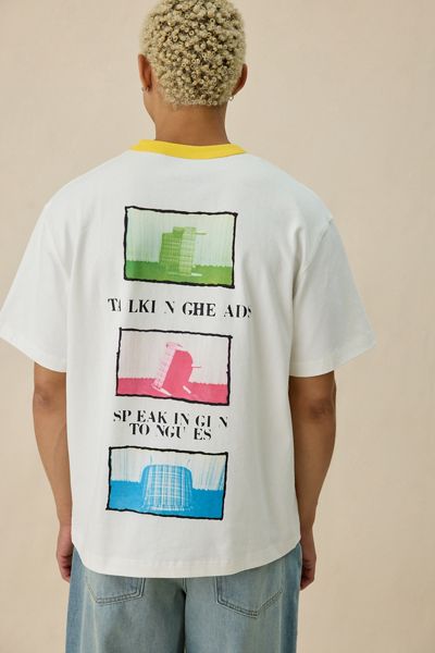 PLEASURES X Talking Heads Graphic Ringer Tee
