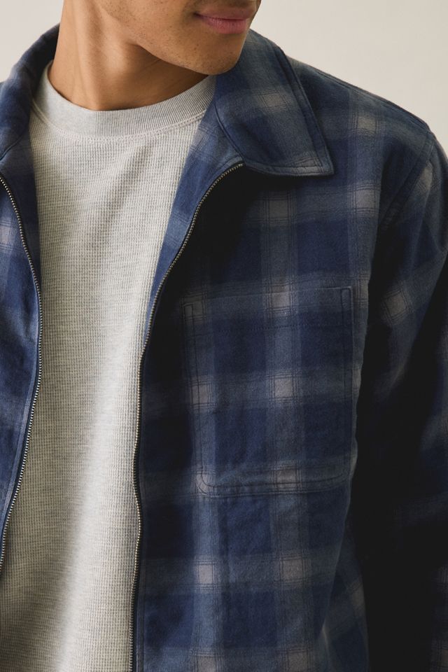 Gramicci Plaid Insulated Zip-Up Shirt Jacket #4