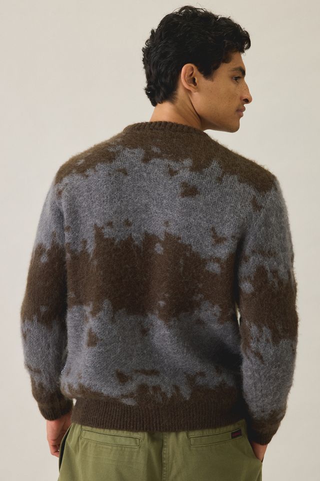 Gramicci Abstract Pattern Crew Neck Sweater #1