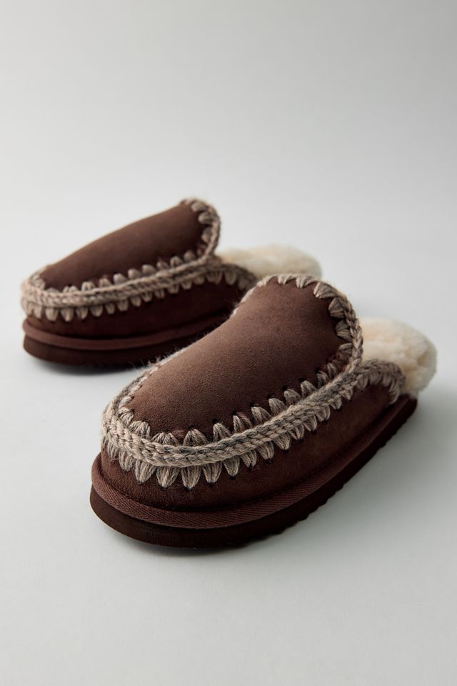 MOU Suede Mule Slippers #2