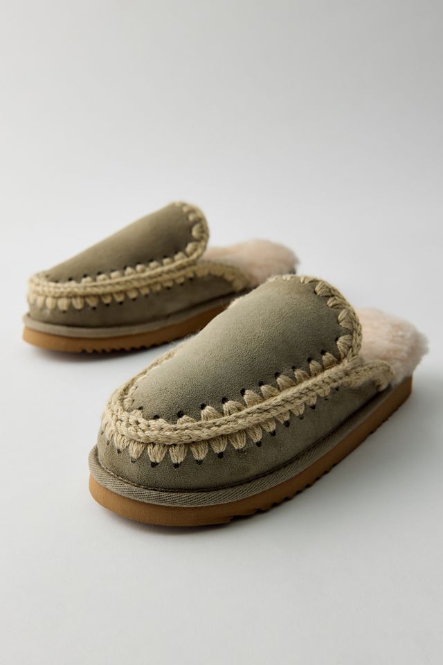 MOU Suede Mule Slippers #2