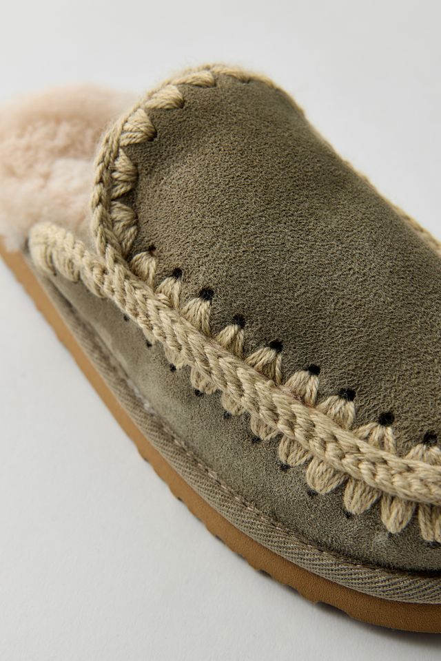 MOU Suede Mule Slippers #3