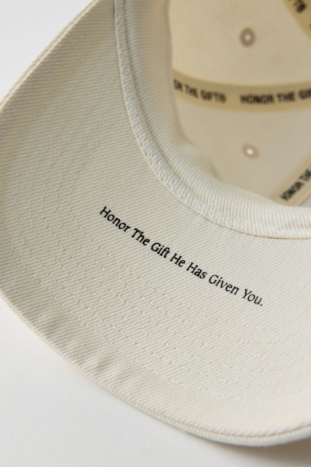 Honor The Gift Script Snapback Hat #2