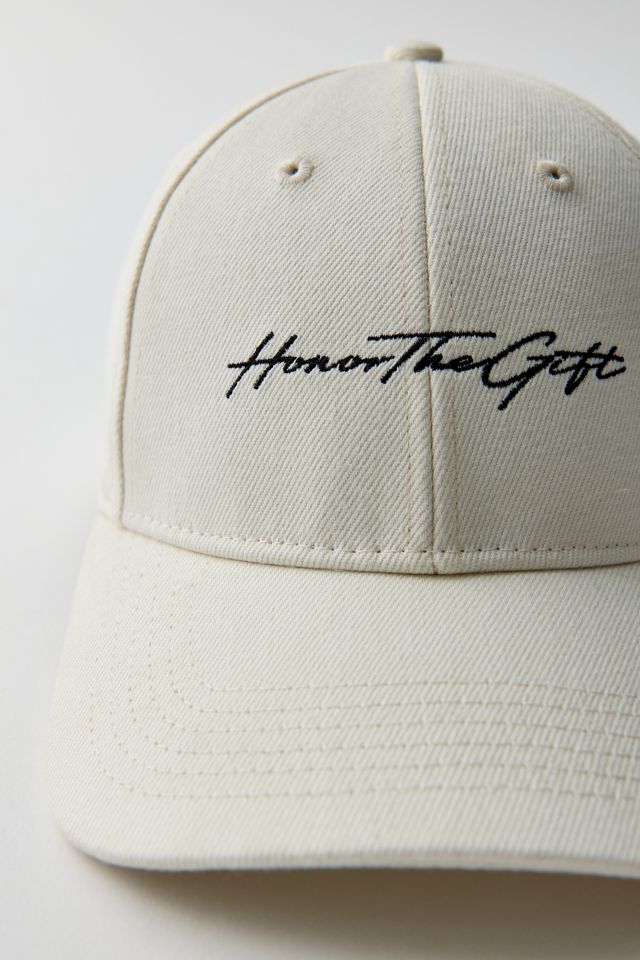 Honor The Gift Script Snapback Hat #3