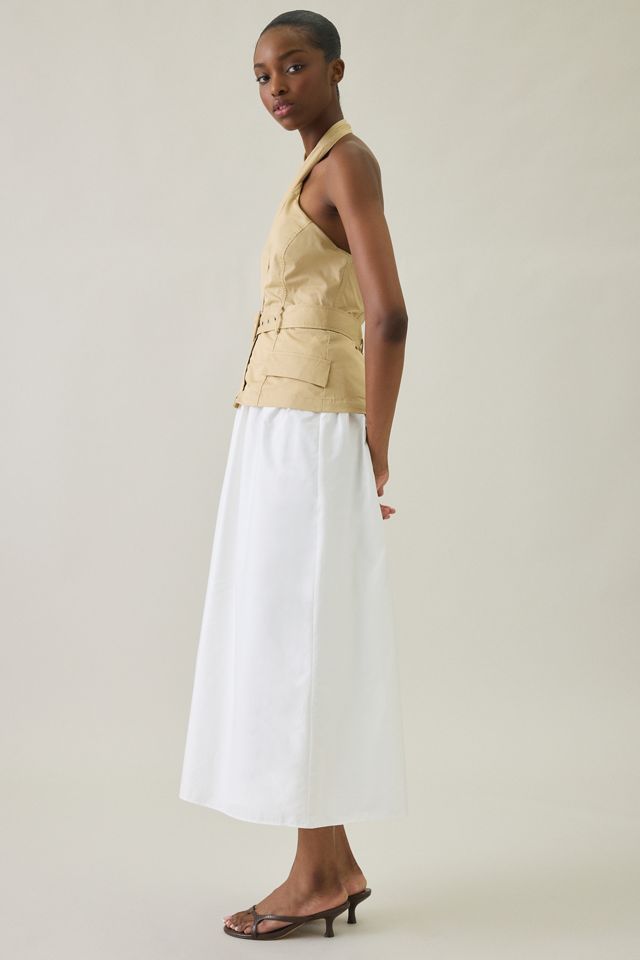 ASTR The Label Aleda Double Layer Halter Midi Dress #2