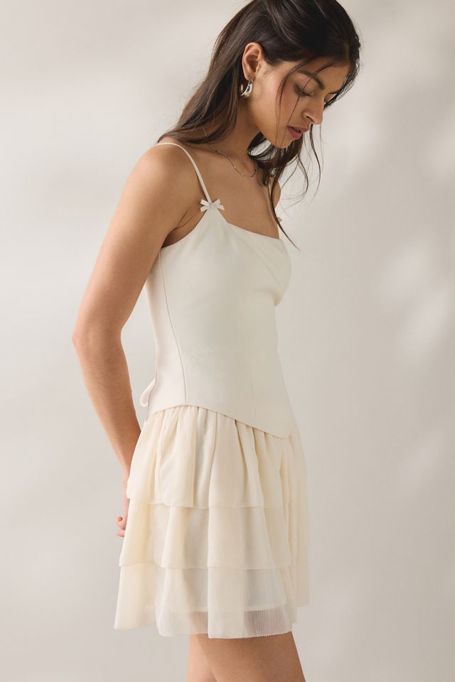 ASTR The Label Kiarra Lace-Up Corset Mini Dress #2