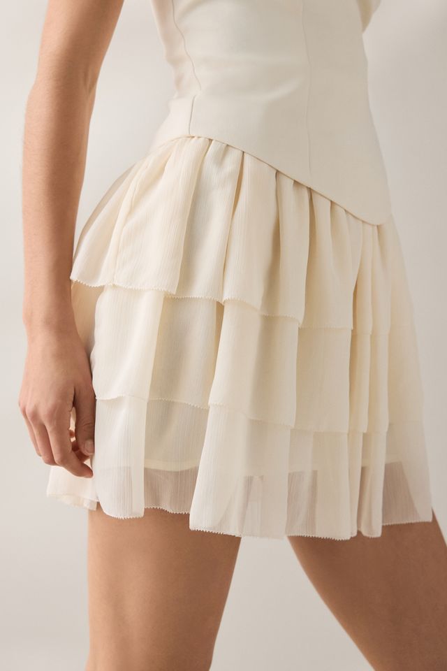 ASTR The Label Kiarra Lace-Up Corset Mini Dress #4