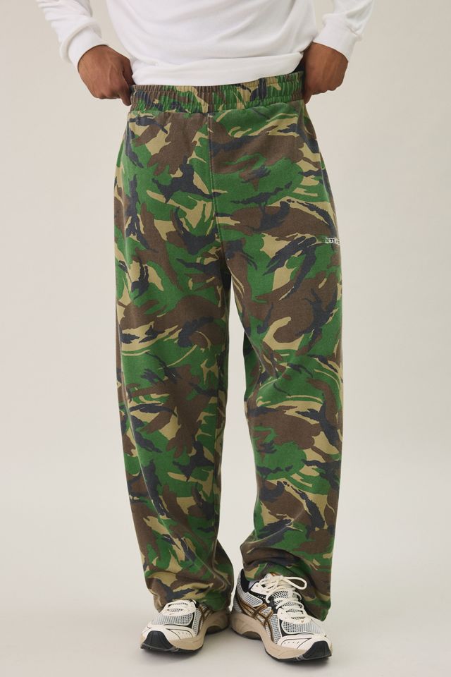 iets frans... Harri Camo Wide Leg Jogger Sweatpants #1