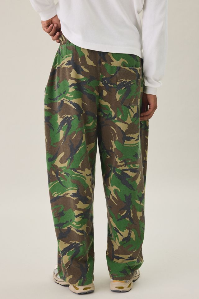 iets frans... Harri Camo Wide Leg Jogger Sweatpants #2
