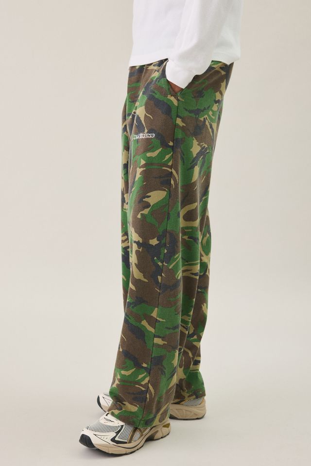 iets frans... Harri Camo Wide Leg Jogger Sweatpants #3
