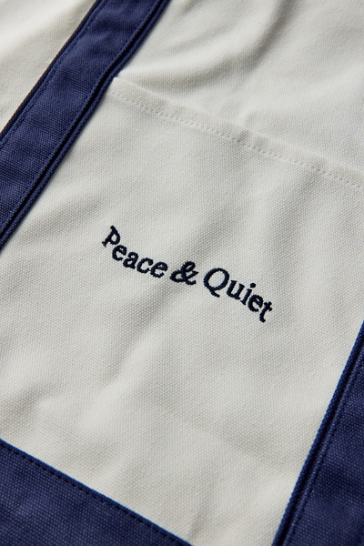 Museum Of Peace & Quiet Stencil Logo Tote Bag