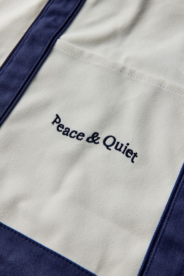 Museum Of Peace & Quiet Stencil Logo Tote Bag #1