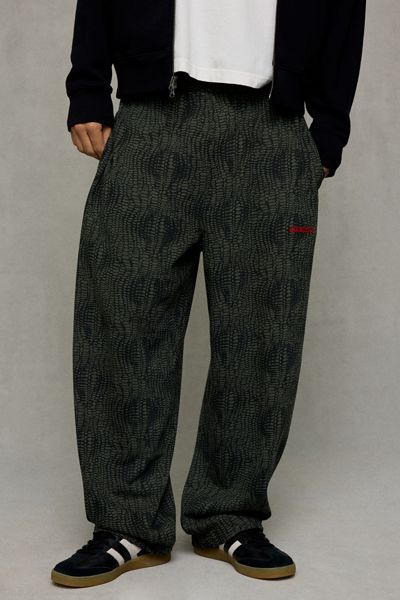 iets frans… Harri Snake Print Jogger Sweatpants