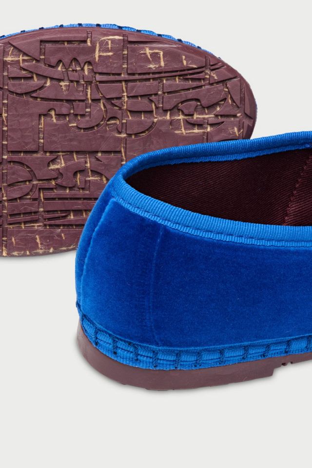 Flabelus Mae Strappy Velvet Mary Jane Flat #2