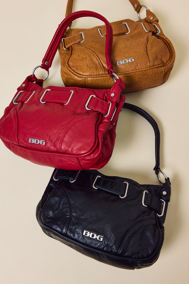 BDG Mini Sonny Belted Faux Leather Shoulder Bag #1