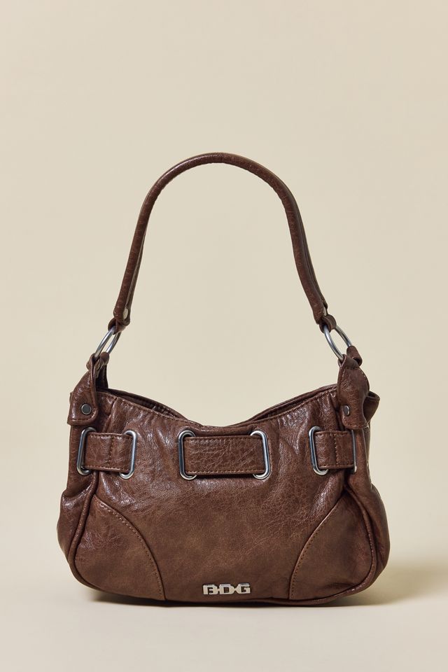 BDG Mini Sonny Belted Faux Leather Shoulder Bag #1