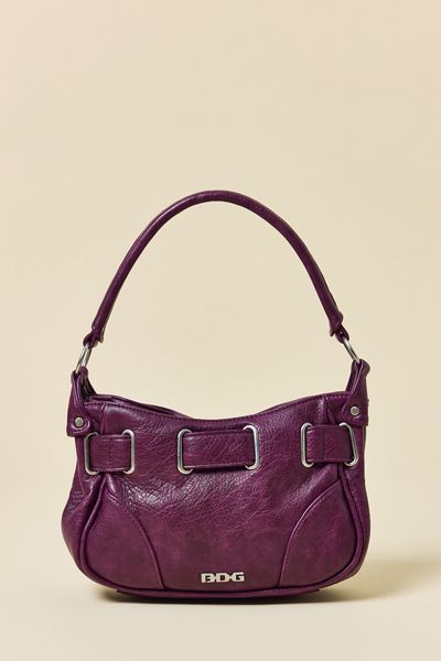 BDG Mini Sonny Belted Faux Leather Shoulder Bag