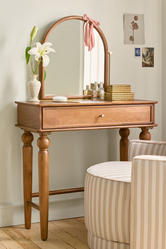 Freya Boho Makeup Storage Vanity #1