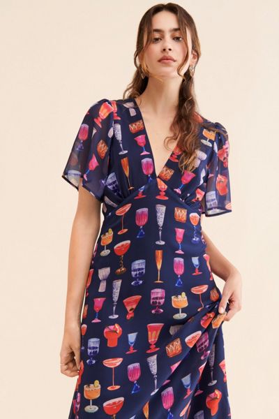 Lisa Says Gah Grace Printed Dress