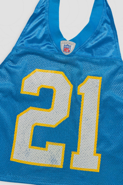 Rework Los Angeles Chargers Football Halter Top