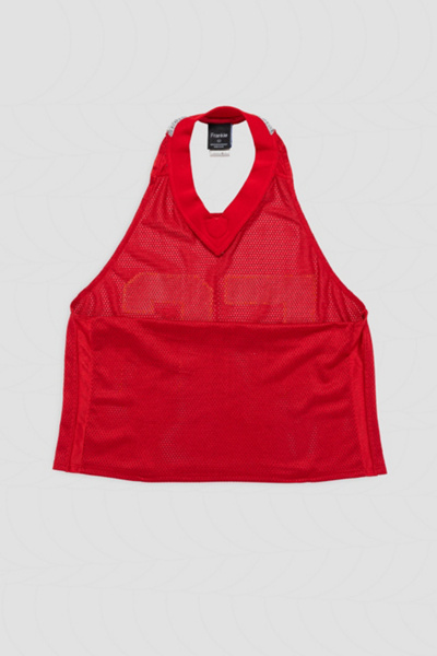 Rework Kansas City Chiefs Football Halter Top