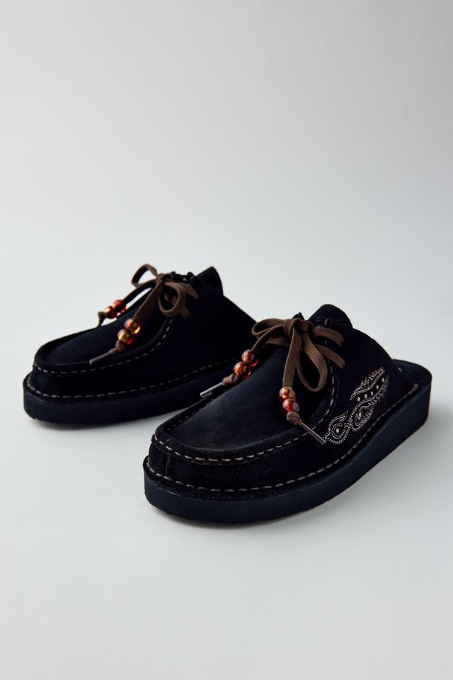 Clarks Women's Nomad Embroidered Suede Mules #1