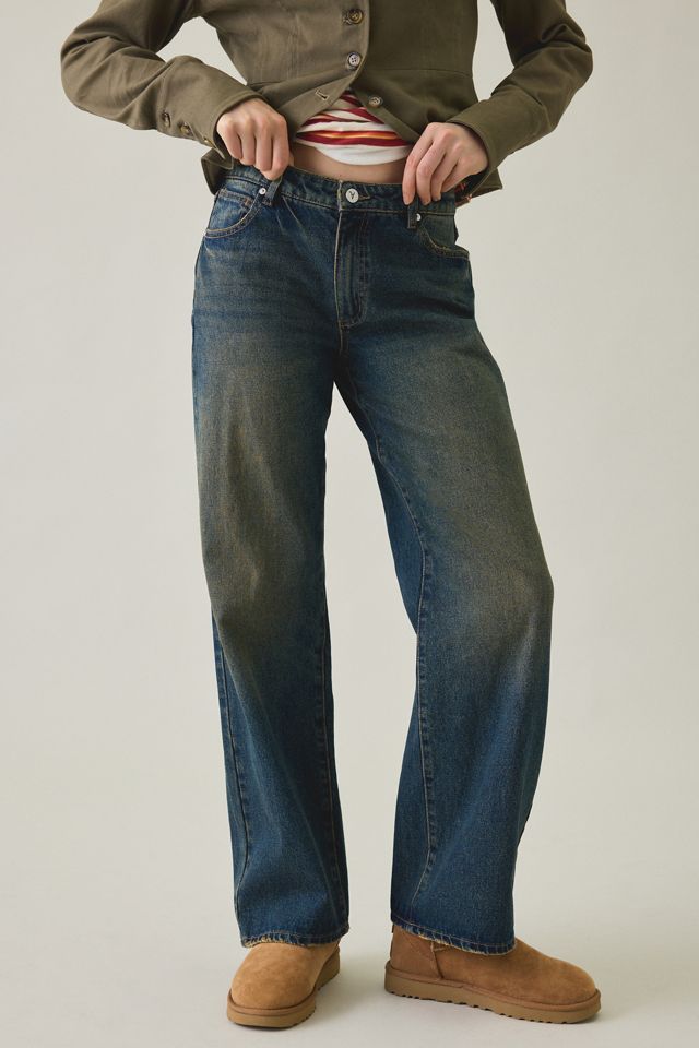 Abrand 99 Low-Rise Baggy Jeans #1