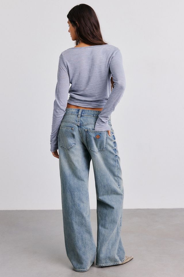 Abrand 99 Low-Rise Baggy Jeans #3