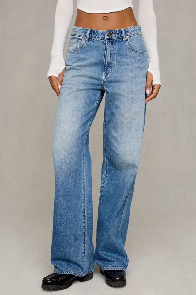 Abrand 99 Low-Rise Baggy Jeans #1