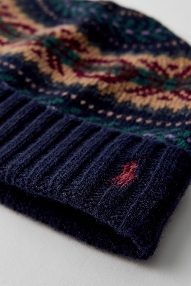 Polo Ralph Lauren Fairisle Knit Beanie #1
