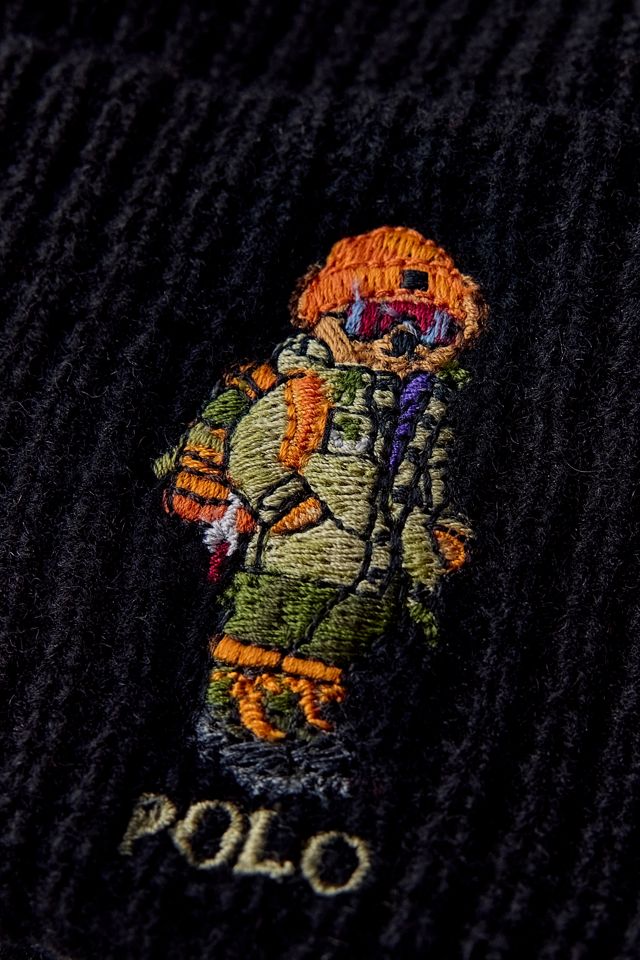 Polo Ralph Lauren Red Rocks Bear Beanie #2