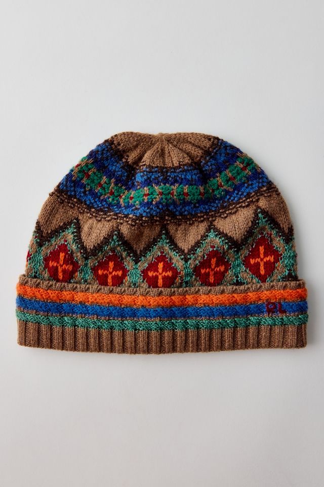 Polo Ralph Lauren Textured Geo Beanie #1