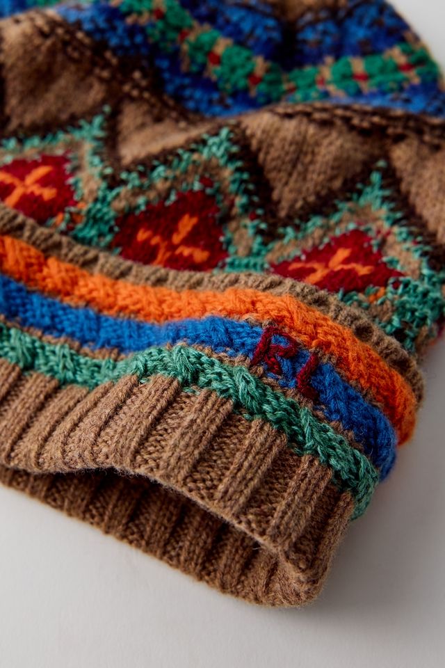 Polo Ralph Lauren Textured Geo Beanie #3