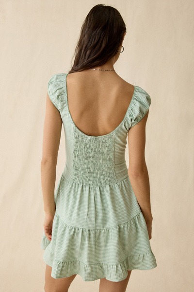 Daisy Street Sorrel Drop Waist Corset Mini Dress