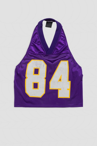 Rework Minnesota Vikings Football Halter Top
