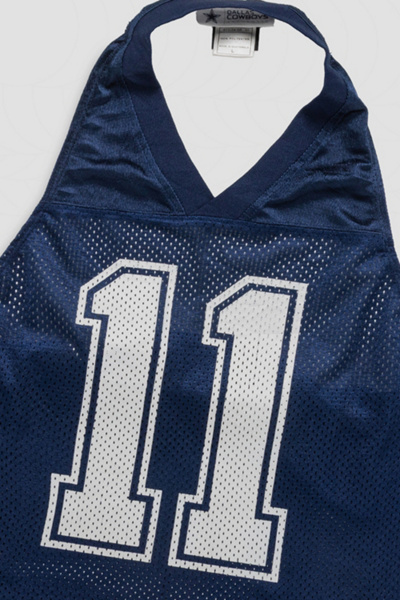 Rework Dallas Cowboys Football Halter Top