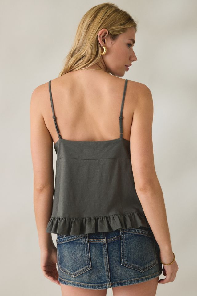 Camisole babydoll BDG Ethel ornée de perles #3