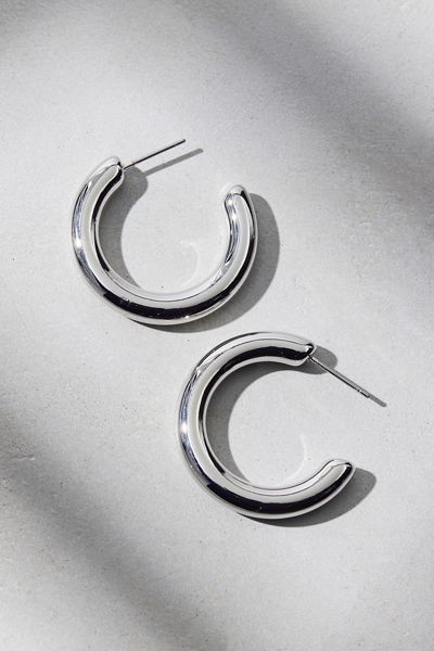 Petites boucles d'oreilles anneaux épaisses