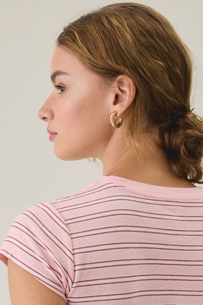 Chubby Small Hoop Earrings