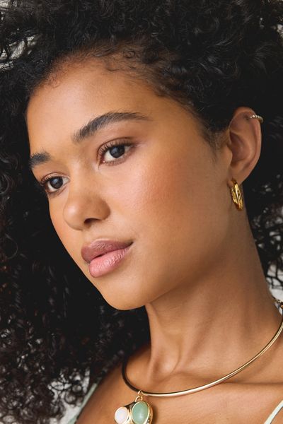 L Train Waterproof Small Hoop Earrings