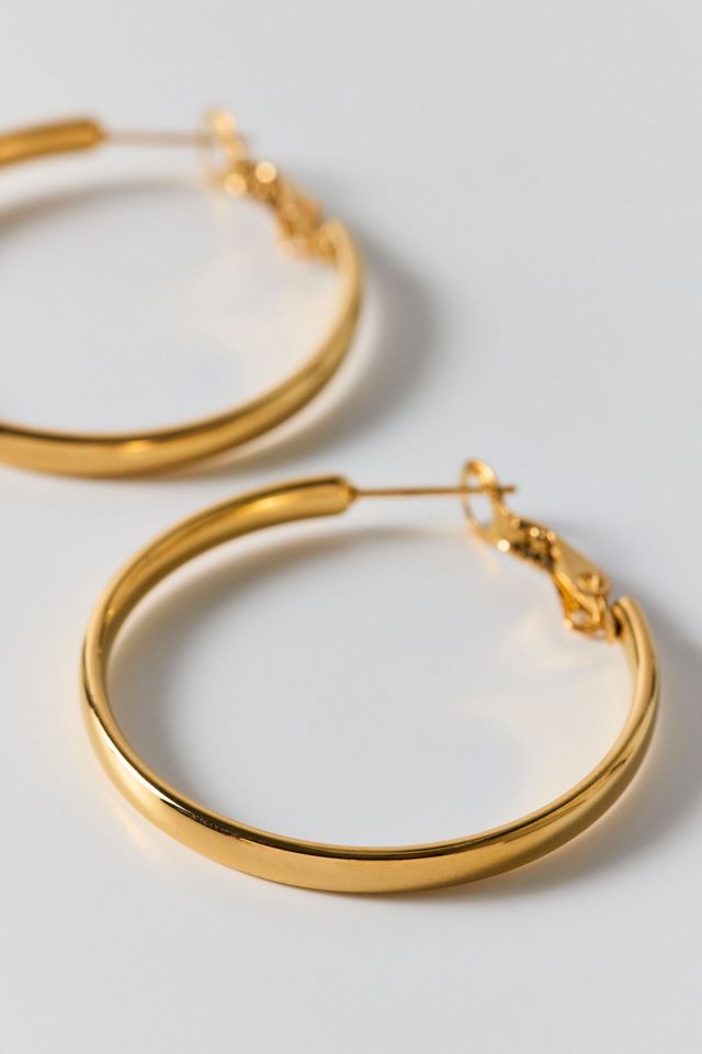 L Train Waterproof Medium Hoop Earrings #2