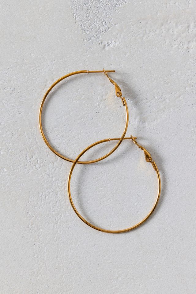 Greenwich Waterproof Hoop Earrings #1
