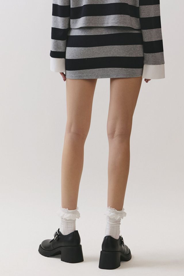 Personal Code Poppy Striped Mini Skirt #3