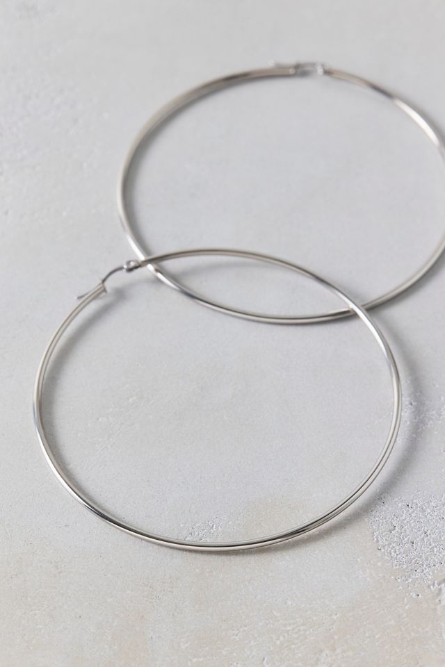 City Girl Waterproof Large Hoop Earrings #2