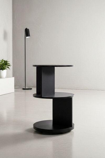 Kaymily Home Swivel Round Side Table