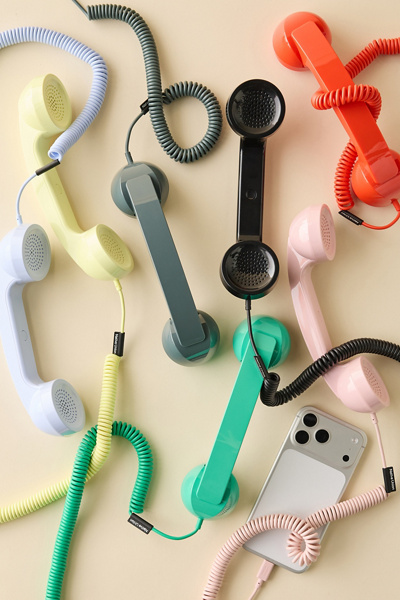 Native Union Retro Pop Phone in Black at Urban Outfitters