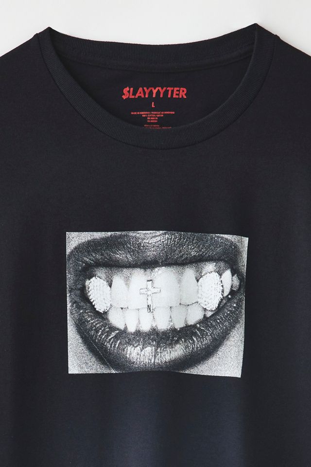 Slayyyter Teeth Graphic Tee #1