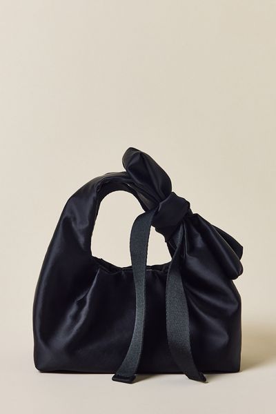 Sac bandoulière en satin avec nœud Halle UO